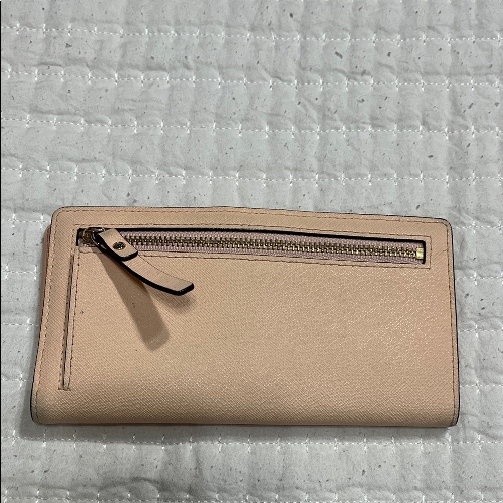 Kate Spade Tan/ light pink Wallet - Picture 5 of 5